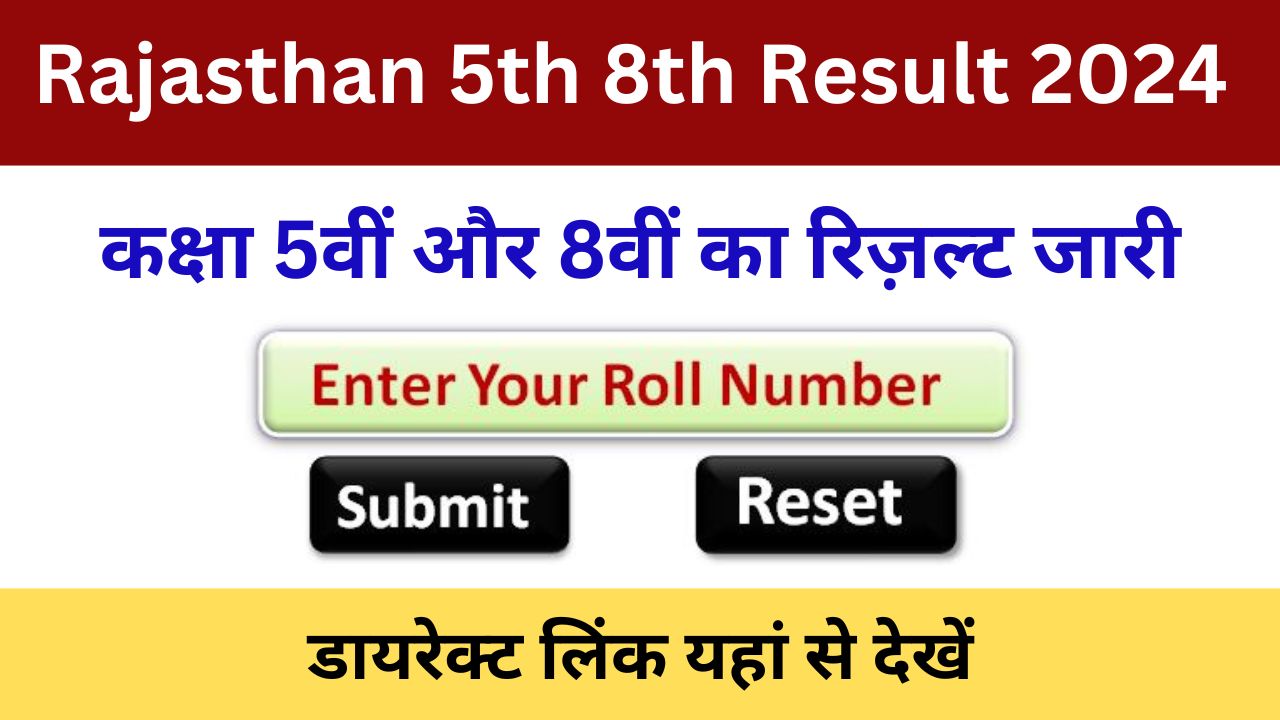 Rajasthan-5th-8th-Result-2024