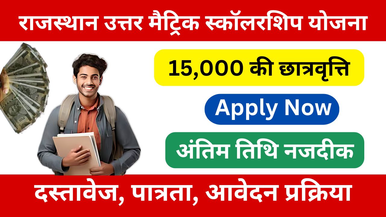 Rajasthan-Uttar-Matric-Scholarship-Yojana-2024-10वीं-12वीं-पास-विद्यार्थियों-को-मिलेंगे-15,000-रुपये,-अभी-यहां-से-करें-आवेदन